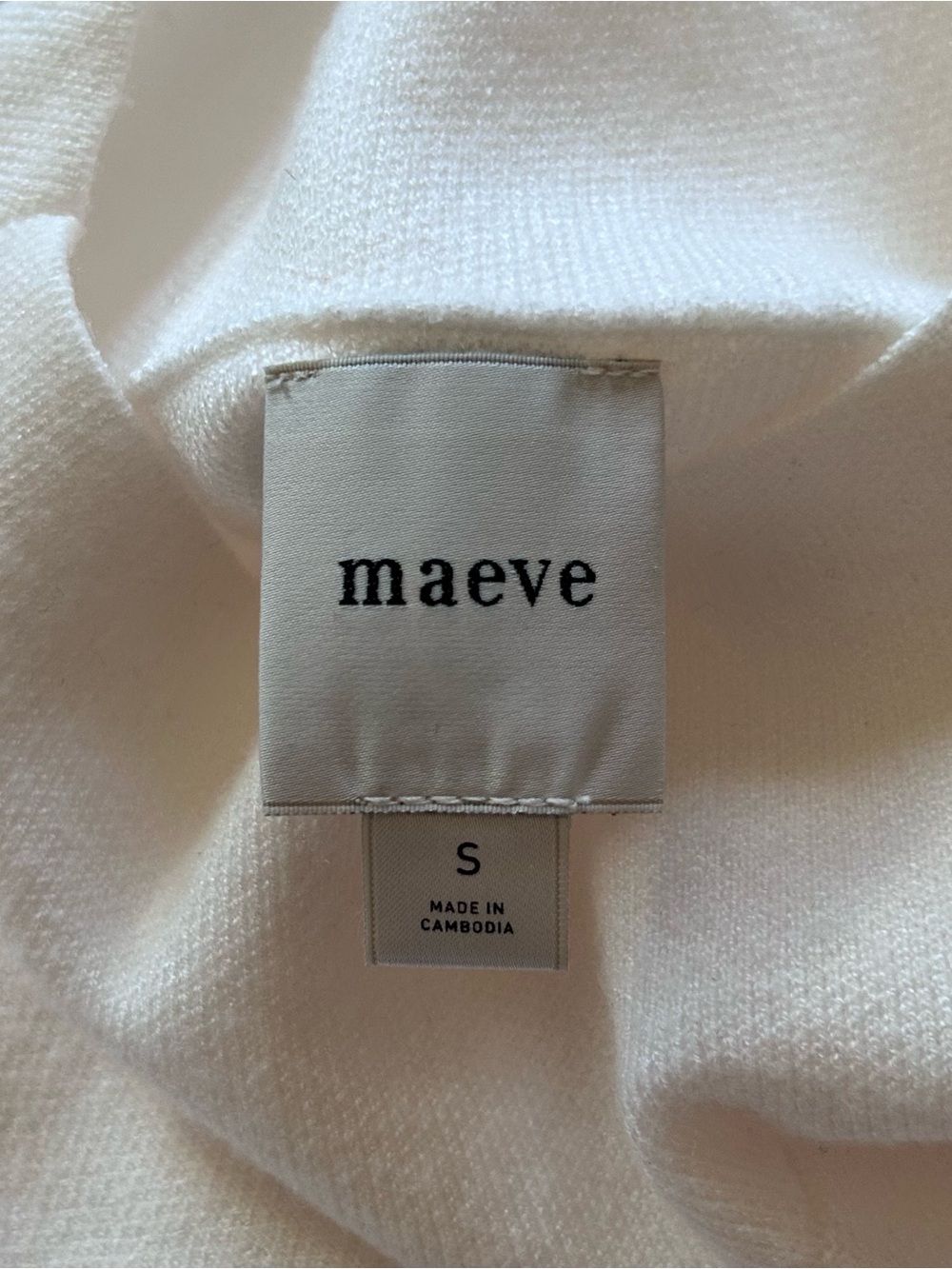 Maeve Anthropologie Women's S Ivory Red Heart Print Knit Mock Neck Sweater - Picture 12 of 13